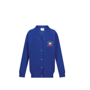 Ysgol Bryn Coch Royal Sweatcardigan
